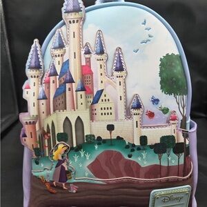 Disney Loungefly Aurora and Castle